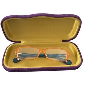 Gucci Kid’s Eyeglasses Plastic Frames GG5003/C Made In Italy New With Case